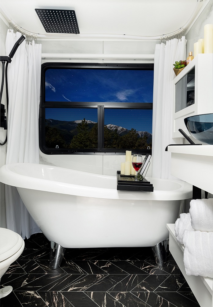 custom rv bathtub